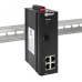 Коммутатор промышленный управляемый уровня L2 ML2-1GX/SFP-4GTP, 1 порт 1000Base-X SFP, 4 порта 10/100/1000Base-T(X) RJ45 c PoE, монтаж на динрейку TSX EKF