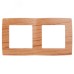 12-5002-09 ЭРА Рамка на 2 поста, Эра12, дуб (10/100/3000)
