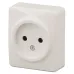 11-2201-02 ЭРА Розетка 2P, 16A-250В, IP20, ОУ, Эра Эксперт, сл.кость (20/200/4000)