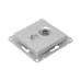 Механизм розетки TV+RJ45 (cat5) алюминий Эпика EKF