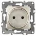 12-2105-04 ЭРА Розетка 2P, 16A-250В, IP20, Эра12, шампань (10/100/2800)