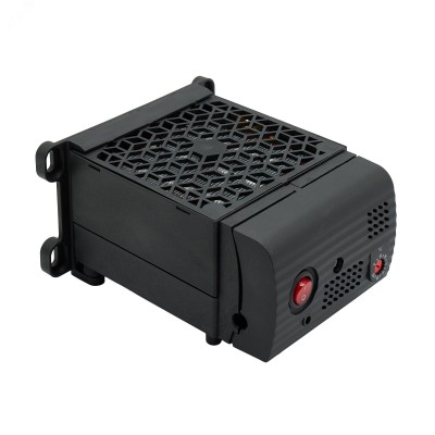 Обогреватель в пластиковом кожухе с вентилятором 1000 Вт, встроенный термостат, 230 В AC