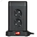 DOMINIC Удлинитель У08K 8 мест 2P+PE 1,5м 3х1,0мм2 16А/250В USB A+C 20Вт черный IEK