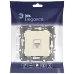 14-3107-02 ЭРА Розетка RJ45, IP20, сл.кость (10/100/3000)