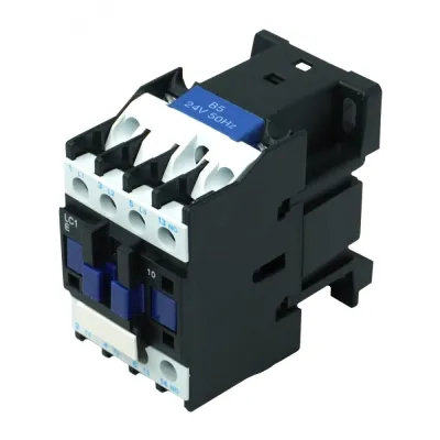 Контактор электромагнитный LC1E1210B5, 3Р, 12А, 1НО, 24В/50Гц, (ЭТ)