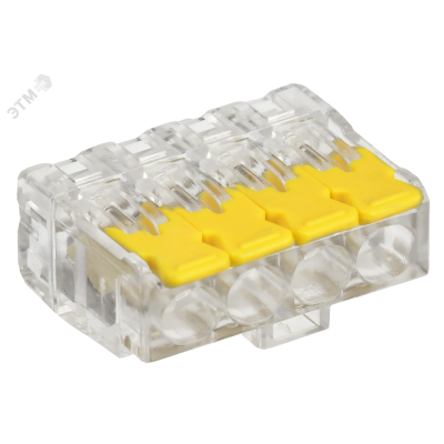 Строительно-монтажная клемма СМК 221-414 IEK