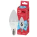 Лампочка светодиодная ЭРА RED LINE LED B35-6W-840-E14 R E14 / Е14 6 Вт свеча нейтральный белый свет
