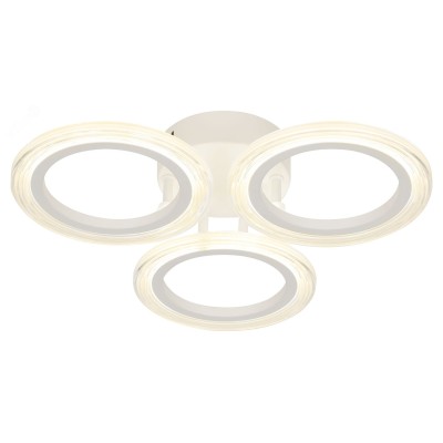 Светильник потолочный светодиодный ЭРА Модерн Ring CLL-1-39 WH без ДУ 39W 4000К белый