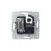 BRITE Розетка двойная TV+RJ45 кат.5E РТВ/РК12-БрГ графит