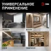 Линейный светодиодный светильник ЭРА LLED-01-16W-4000-B 16Вт 4000K L1174мм с выключателем черный