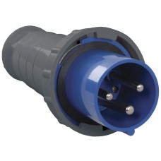 Вилка переносная ССИ-033 2Р+РЕ 63А 200-250В IP54 IEK