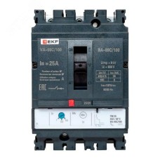 Автоматический выключатель ВА-99C 100/25А 3P 36кА EKF
