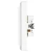 Розетка Intro Style 7-207-01 2P+E Schuko с крышкой штор., 16А-250В, IP20, СУ, белый