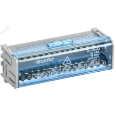 TEKFOR Шины на DIN-рейку (кросс-модуль) ШНК 2х15 L+PEN IEK