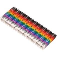 Маркер МКН-'6' голубой 4 мм2 (1000шт/упак) IEK