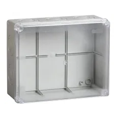 Коробка расп. КМ41275 о/п 240х195х90мм прозр. кр. IP44 IEK
