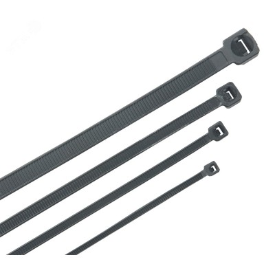 Хомут морозостойкий Хкм 3,6х200мм черный (100шт) IEK