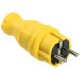 ВБп3-1-0м Вилка прямая ОМЕГА IP44 жёлтая IEK
