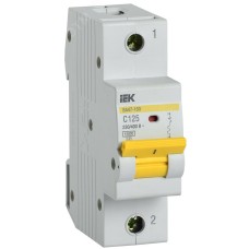 Авт. выкл. ВА47-150 1Р 125А 15кА х-ка C IEK