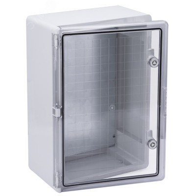 Корпус пласт. ЩМПп 500х350х190мм пр. дв. УХЛ1 IP65 IEK