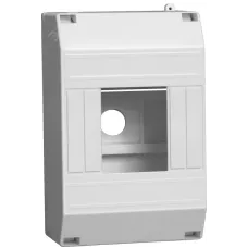 KREPTA 3 Корпус пластиковый КМПн 1/4 IP20 белый IEK