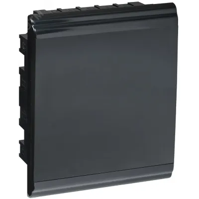 Корпус модульный пл. встр. ЩРВ-П-24 PRIME черный IP41 IEK