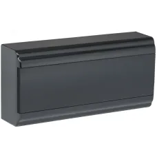 Корпус модульный пл. нав. ЩРН-П-18 PRIME черный IP41 IEK