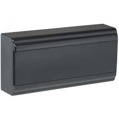 Корпус модульный пл. нав. ЩРН-П-18 PRIME черный IP41 IEK