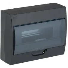 KREPTA 3 Корпус пластиковый ЩРН-П-12 IP41 черный IEK