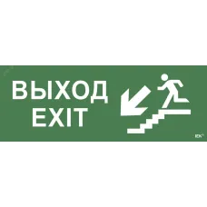 "Самоклеющая этик. ""Выход/лестница вниз/фигура"" ССА 1005 IEK"
