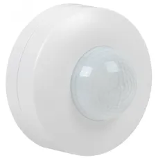 Датчик движения ДД 027 белый 1200Вт 360гр 12м IP20 IEK
