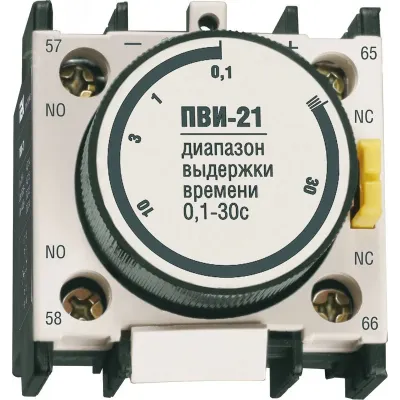Приставка ПВИ-12 задержка на вкл. 10-180сек. 1з+1р ИЭК