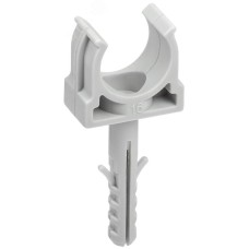 ELASTA Держатель с защелкой и дюбелем CT16 (без винта) IEK