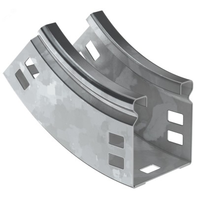 Поворот плавный 45 градусов тип В10 ESCA 50х50 мм HDZ