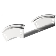 Поворот плавн, 45град тип В20 ESCA 50х300мм IEK