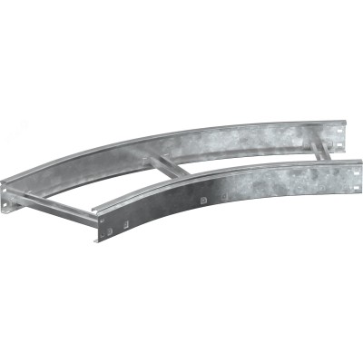 Поворот лестничный LESTA 45 градусов 100х300 мм R600 HDZ