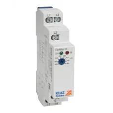 Реле контроля фаз OptiRel D PHS-3-1M-08-PP-1 без настр повышенного/пониженного асимметрии трехфазный 1СО