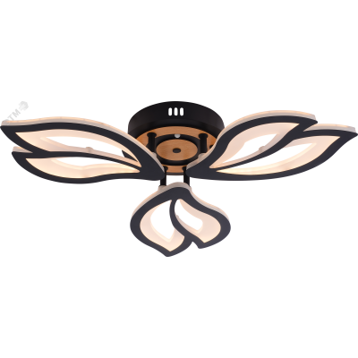 Люстра потолочная светодиодная LED 60 Вт 2140Лм 3000-6250К с пультом ДУ 6195-703 Lana