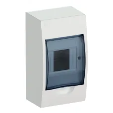 KREPTA 3 Корпус пластиковый ЩРН-П-4 IP41 белый IEK
