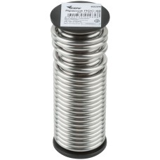 Припой ПОС 40 с канифолью, проволока диаметр 1 мм, на катушке,  50 гр.