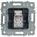 BRITE Розетка телефонная RJ11 РТ10-БрБ белый IEK