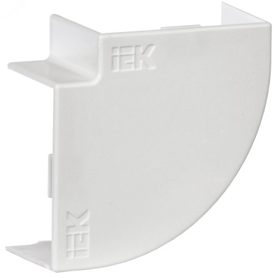 ELECOR Поворот на 90град КМП 60х60 белый (4шт/компл) IEK