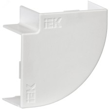 ELECOR Поворот на 90град КМП 25х25 белый (4шт/компл) IEK