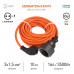 Удлинитель силовой ЭРА UPx-1e-3x1.5-10m в бухте c заземлением 1 розетка 10м ПВС 3х1.5мм2