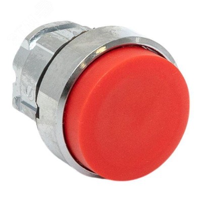 Исполнительный механизм кнопки XB4 красный выпирающая возвратный без фиксации, без подсветки IP65
