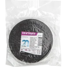 Изолента ОНЛАЙТ 61 160 OIT-H15-20/BL ХБ черная 200г 0,35х15мм 20м
