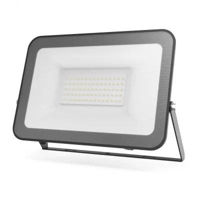 Прожектор Gauss Qplus 50W 6000lm 6500K 200-240V IP65 черный LED 1/10