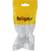 Вилка Navigator прямая без заземления белая 61 358 NCA-PL01-6A-X-WH