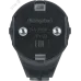 Вилка Navigator угловая с заземлением черная 61 363 NCA-PL04-16A-E-BL