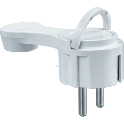 Вилка Navigator плоская с/з белая 61 365 NCA-PL06-16A-E-WH